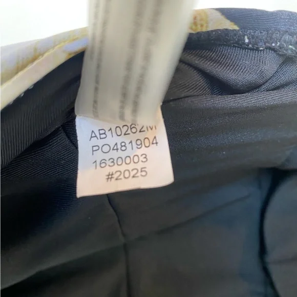 Cupshe Women's One Piece Bikini Floral Low Cut‎ Deep V Neck Backless XXL - Picture 10 of 11